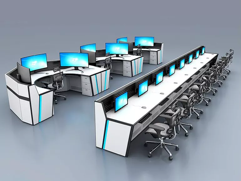 Konsol Pemantauan Pusat Perintah